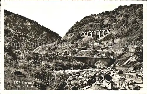 St Gotthard Ferrovia Viadukt  Kat. Gotthard St.