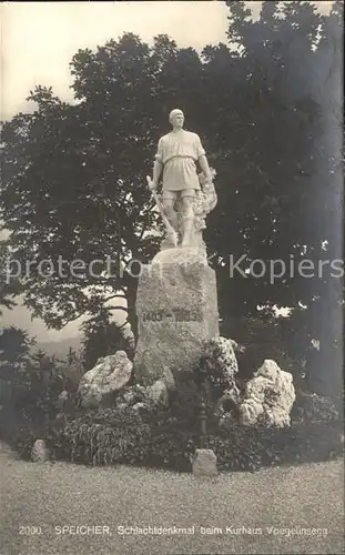 Speicher AR Schlachtdenkmal bim Kurhaus / Speicher /Bz. Mittelland