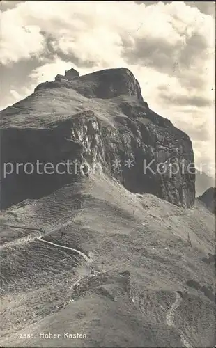 Appenzell IR Hoher Kasten Berghaus Kat. Appenzell