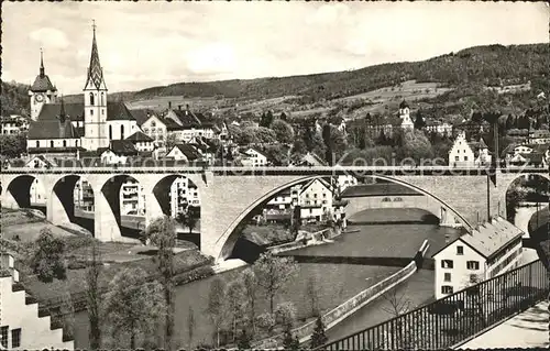 Baden AG Hochbruecke Kat. Baden