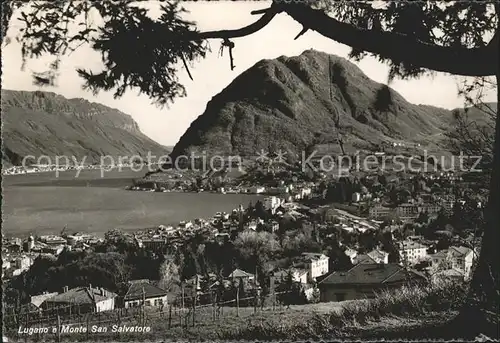 Lugano TI e Monte San Salvatore Kat. Lugano