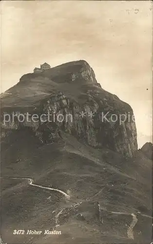 Hoher Kasten  Kat. Appenzeller Alpen