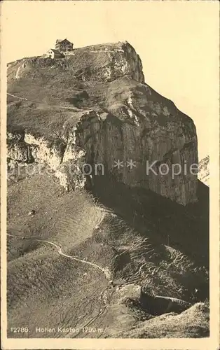 Hoher Kasten Berghaus  Kat. Appenzeller Alpen