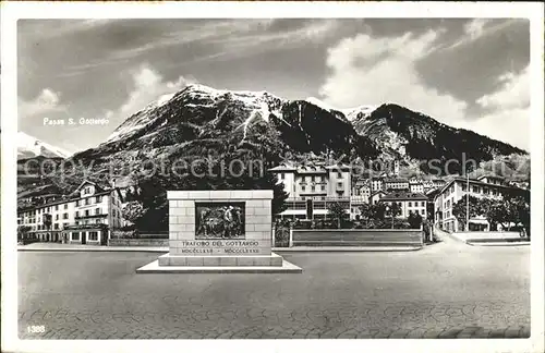 Airolo Monumento Le vittime del lavoro Kat. Airolo