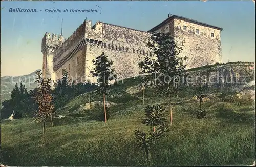 Bellinzona Castello di Unterwaldne Kat. Bellinzona