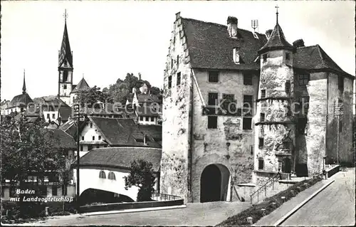 Baden AG Landesvogteischloss Kat. Baden