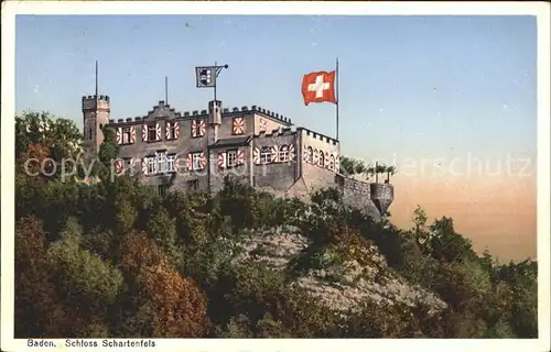 Baden AG Schloss Schartenfels Kat. Baden