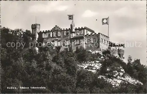 Baden AG Schloss Schartenfels Kat. Baden