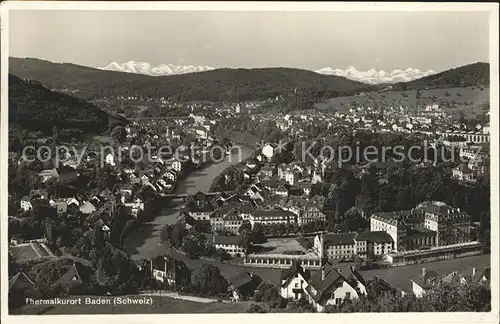 Baden AG Totalansicht Kat. Baden