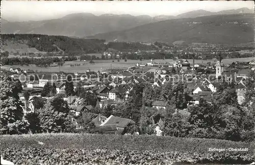 Zofingen Oberstadt Panorama Kat. Zofingen