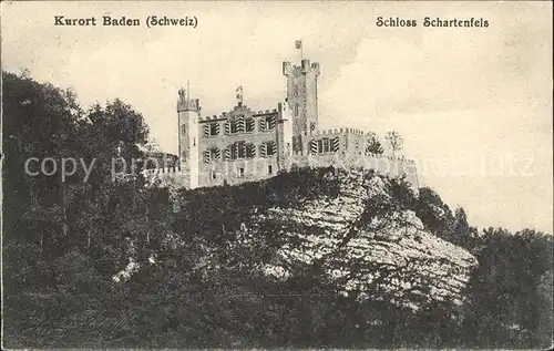 Baden AG Schloss Schartenfels Kat. Baden