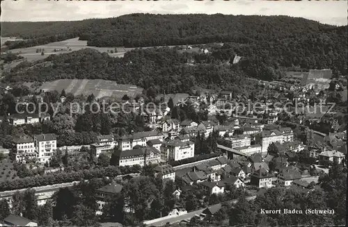 Baden AG Generalansicht Kat. Baden