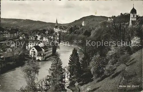 Baden AG Limmat Partie Kat. Baden