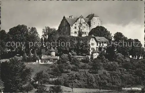 Wildegg Schloss Wildegg Kat. Wildegg