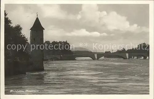 Rheinfelden AG Messerturm Bruecke Kat. Rheinfelden