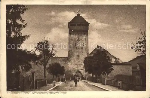 Rheinfelden AG Storchennestturm Kat. Rheinfelden