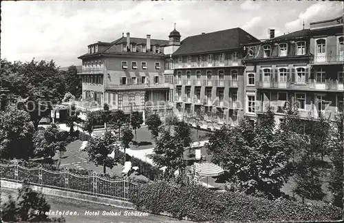 Rheinfelden AG Hotel Solbad Schuetzen Kat. Rheinfelden