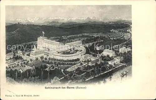 Bad Schinznach Sanatorium Rundbau Kat. Bad Schinznach