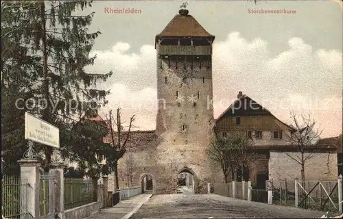 Rheinfelden AG Storchennestturm Kat. Rheinfelden