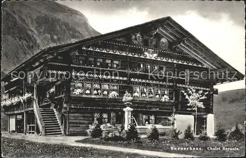 Zweisimmen Bernerhaus Chalet Bernois Kat. Zweisimmen