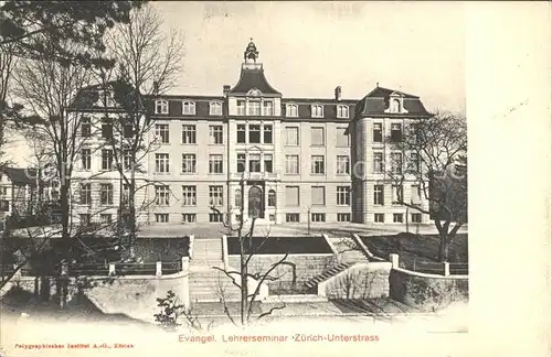 Unterstrass Zuerich Ev Lehrerseminar Kat. Unterstrass