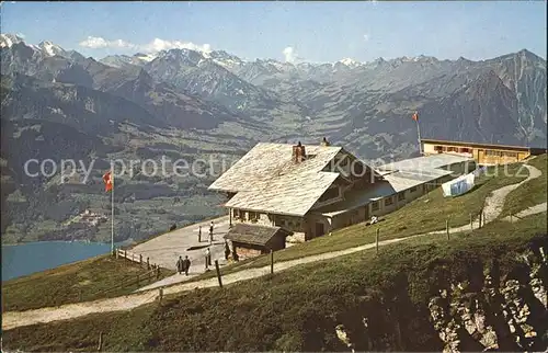 Beatenberg Berghaus Niederhorn Thunersee Wildhorn Niesen Kat. Beatenberg