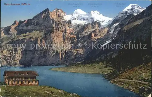 Oeschinensee  Kat. Oeschinenhorn