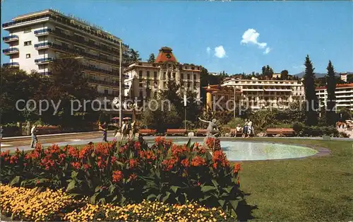 Paradiso Lago di Lugano Brunnen Kat. Paradiso