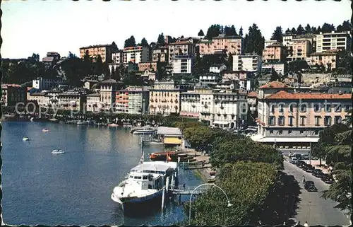 Lugano TI Lungolago Schiff Kat. Lugano