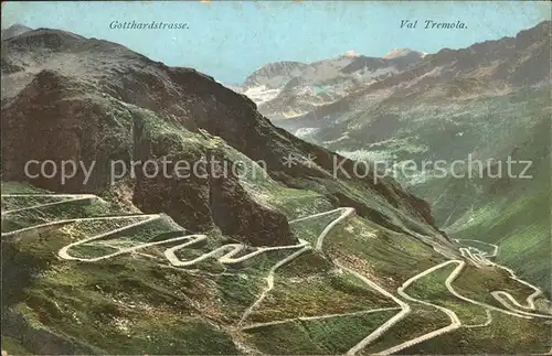 St Gotthard Val Tremola Kat. Gotthard St.