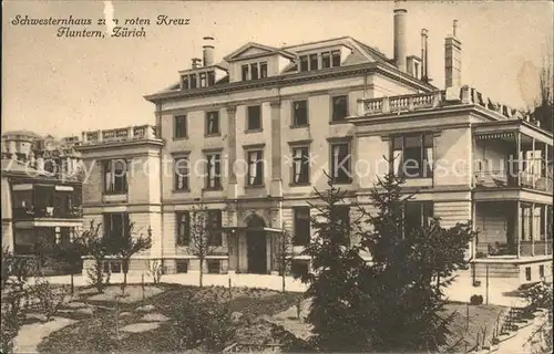 Fluntern Zuerich Schwesternhaus zum roten Kreuz Kat. Fluntern