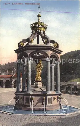 Einsiedeln SZ Marienbrunnen / Einsiedeln /Bz. Einsiedeln