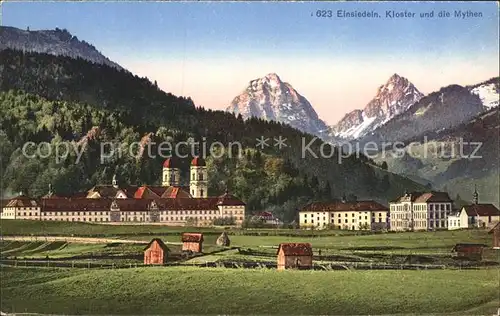 Einsiedeln SZ Kloster und die Mythen / Einsiedeln /Bz. Einsiedeln