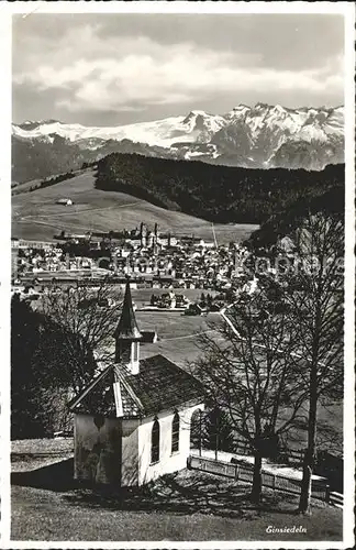 Einsiedeln SZ Panorama Kapelle / Einsiedeln /Bz. Einsiedeln