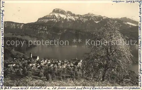 Gersau Vierwaldstaettersee Panorama /  /