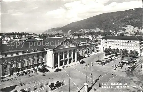 Biel Bienne Bahnhofplatz Kat. Biel