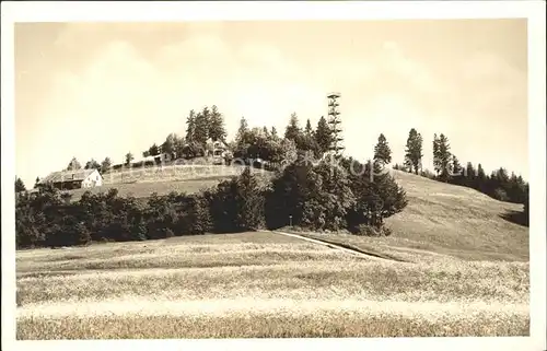 Hinwil Gasthaus Bachtel Kulm Kat. Hinwil