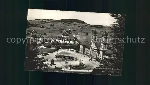 Einsiedeln SZ Kloster und Wallfahrtskirche / Einsiedeln /Bz. Einsiedeln