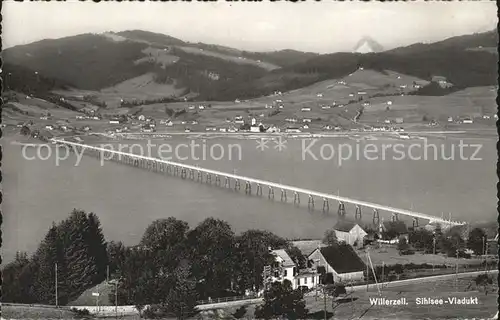 Willerzell Sihlsee Viadukt Kat. Willerzell