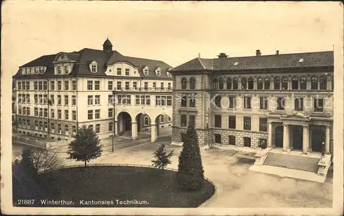 Winterthur Kantonales Technikum Kat. Winterthur