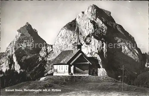 Stoss Nesslau Marienkapelle mit Mythen Kat. Stoss