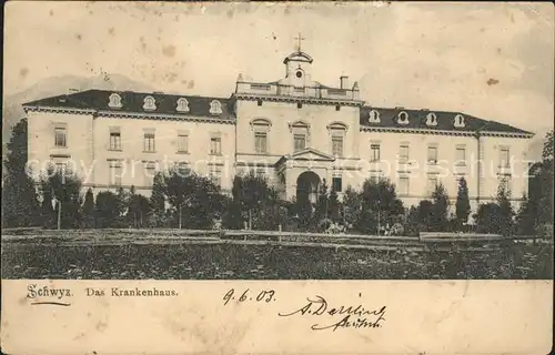 Schwyz Krankenhaus Kat. Schwyz