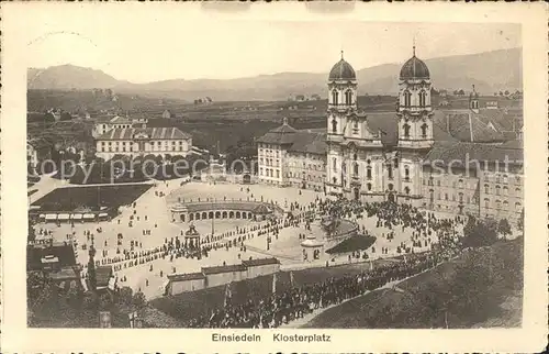 Einsiedeln SZ Klosterplatz / Einsiedeln /Bz. Einsiedeln