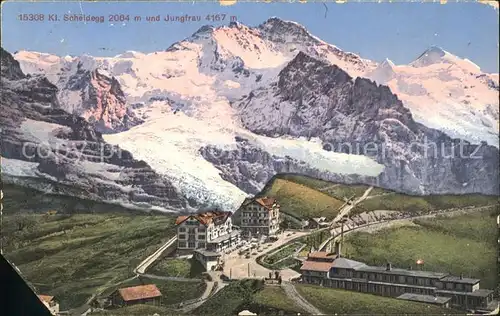 Kleine Scheidegg Wengen Berghaus Jungfrau  Kat. Scheidegg Kleine