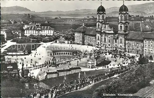 Einsiedeln SZ Klosterplatz / Einsiedeln /Bz. Einsiedeln