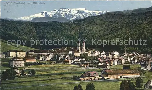 Einsiedeln SZ mit Glaernisch / Einsiedeln /Bz. Einsiedeln