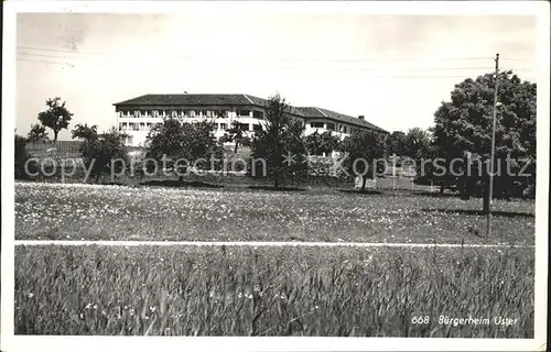 Uster ZH Buergerheim / Uster /Bz. Uster