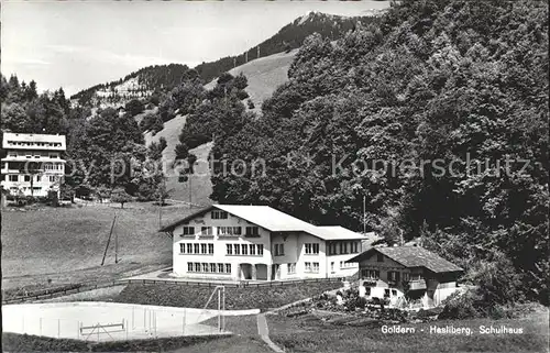 Hasliberg Goldern Schulhaus Kat. Hasliberg Goldern