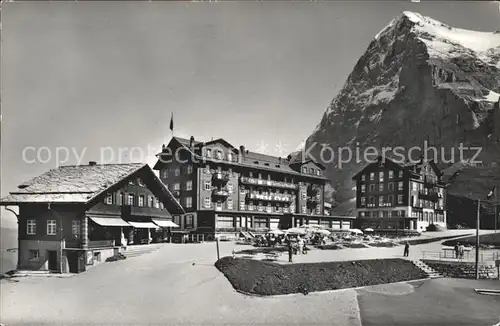 Kleine Scheidegg Wengen Eiger Nordwand Kat. Scheidegg Kleine