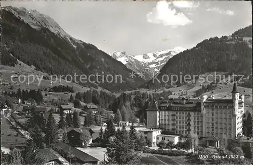 Gstaad Ortsblick Kat. Gstaad